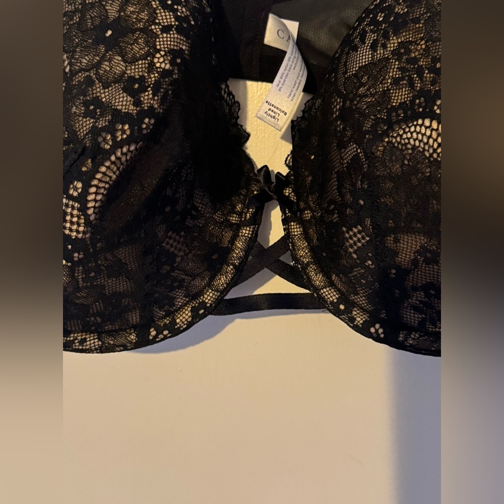 Cacique Lace Lightly Lined Balconette Bra - Picture 6 of 9